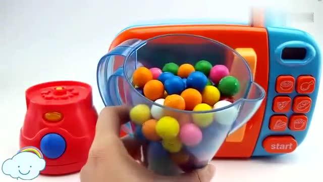 神奇微波爐變迷你糖果機(jī)玩具 創(chuàng)意與甜蜜的完美融合